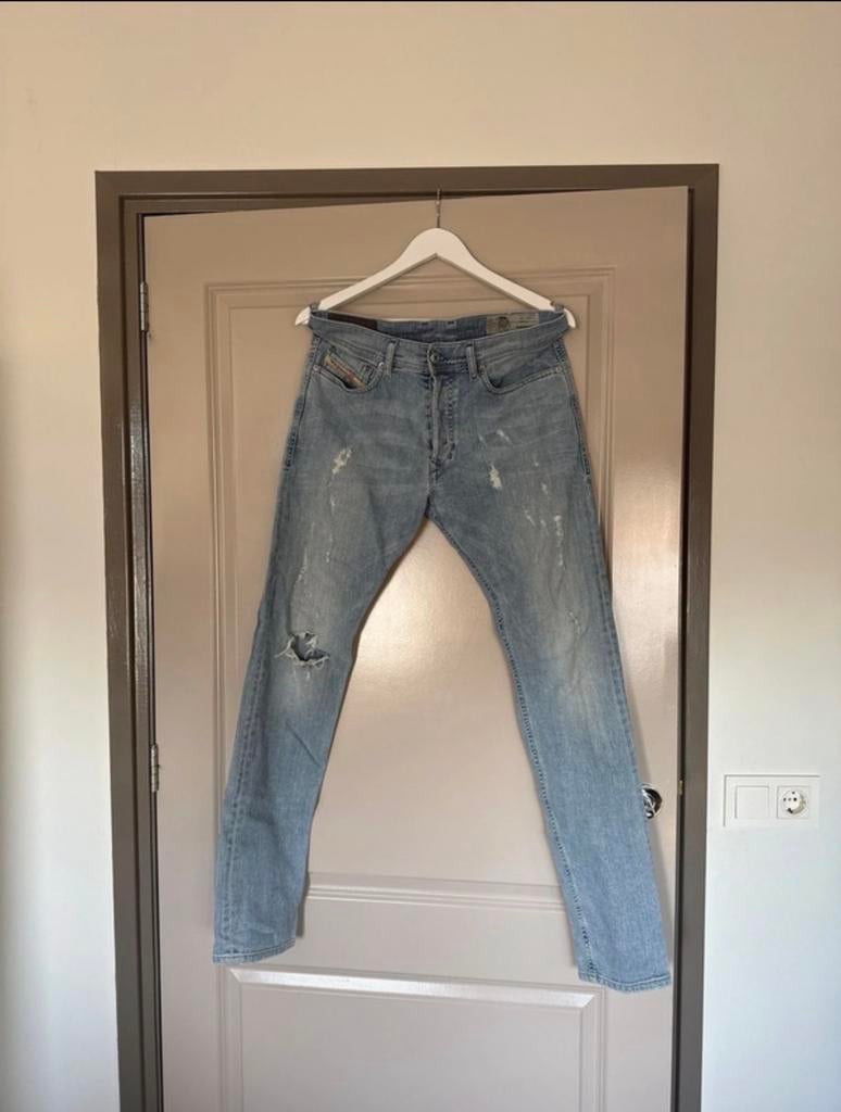 Diesel Tepphar Slim-Carrot Jeans - W30 L32, Ophalen of Verzenden, Gedragen, Blauw, W32 (confectie 46) of kleiner