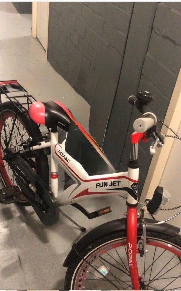 Popal Fun Jet Kinderfiets - Zo goed als nieuw, Ophalen of Verzenden, Zo goed als nieuw, 20 inch of meer, Popal