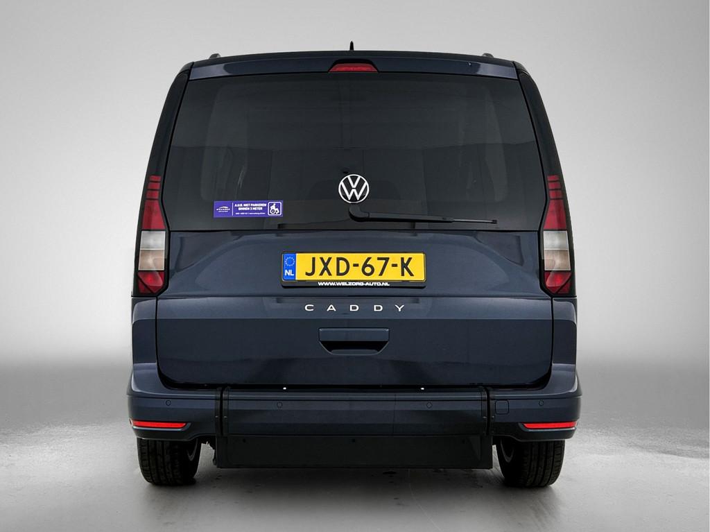 Volkswagen Caddy Maxi 1.5 TSI 7p Direct leverbaar! Rolstoela, 12 maanden, Euro 6, 4 cilinders, Blauw