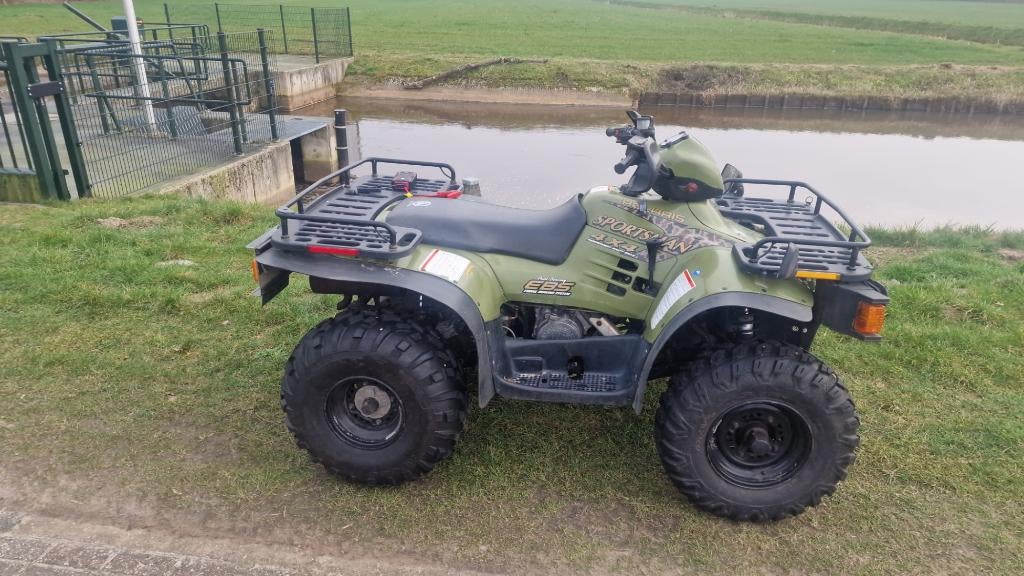 quad polaris sportsman 500 4x4 kenteken, Motoren, Quads en Trikes, 1 cilinder, 12 t/m 35 kW, 500 cc