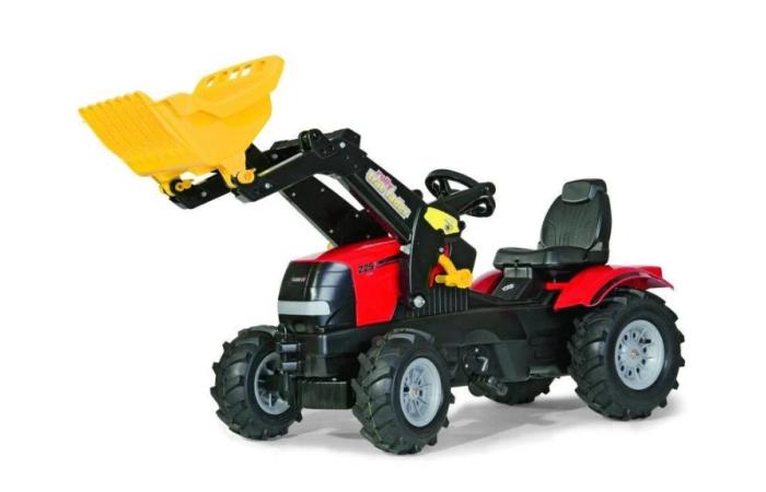 Rolly Toys Case CVX Puma 225 Traptractor+ luchtbanden nu€219, Ophalen of Verzenden, Trapvoertuig
