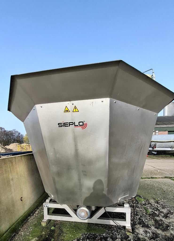 Stationaire menger Rvs, Dieren en Toebehoren, Ophalen, Gebruikt