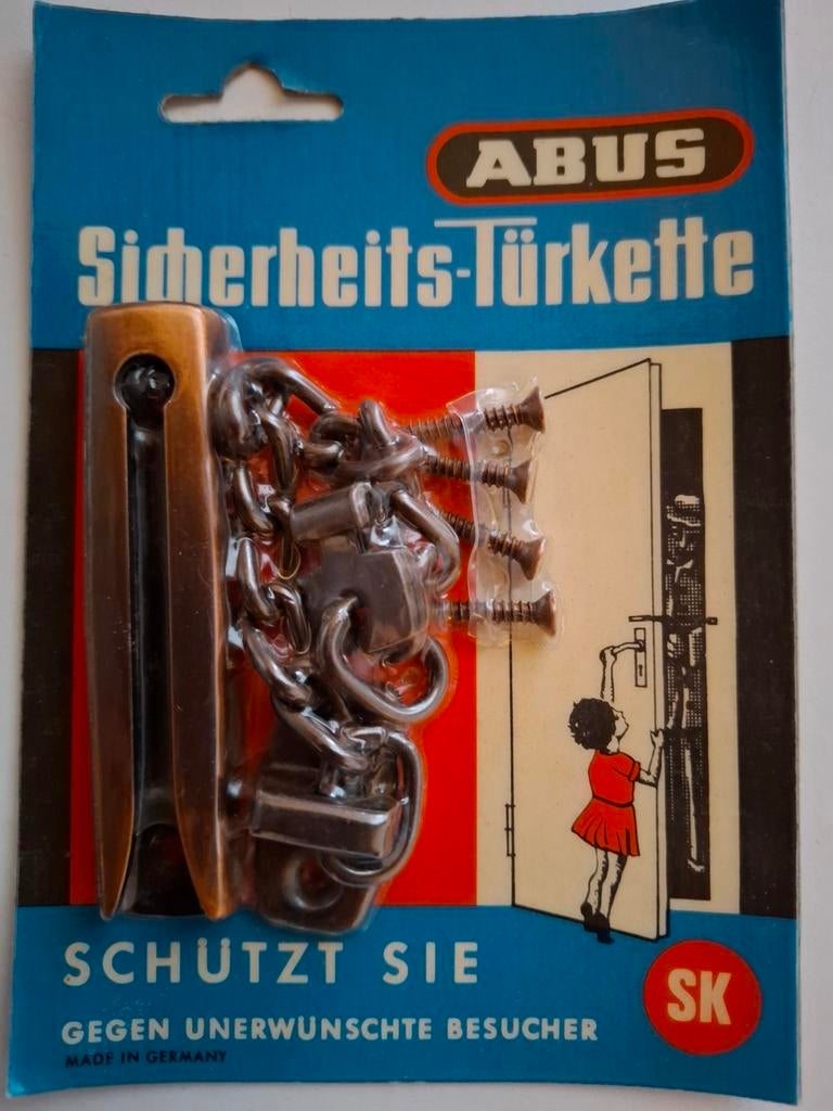 ABUS Deurkettingen nieuw in verpakking, Ophalen of Verzenden, Nieuw