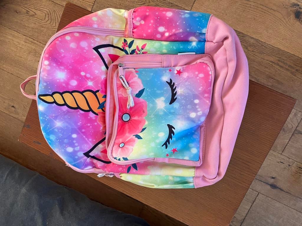 Rugzak meisje,zgst. Unicorn, Rugtas, Ophalen of Verzenden, Zo goed als nieuw, Roze