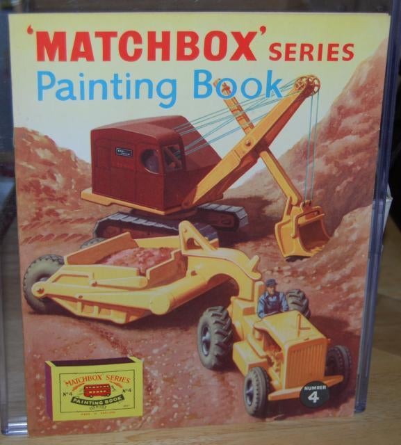 Matchbox Lesney Painting Book No. 4 – Nieuwstaat, Verzamelen, Ophalen of Verzenden, Zo goed als nieuw