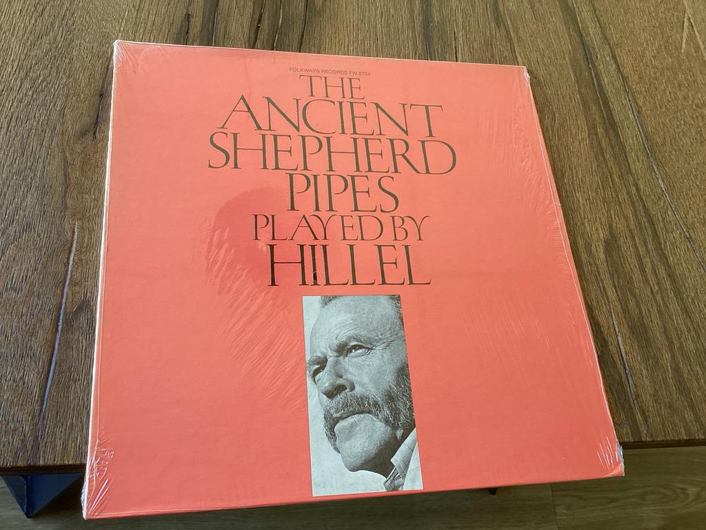 The Ancient Shepherd Pipes Played by Hillel - Folkways LP, Ophalen of Verzenden, Nieuw in verpakking, 12 inch