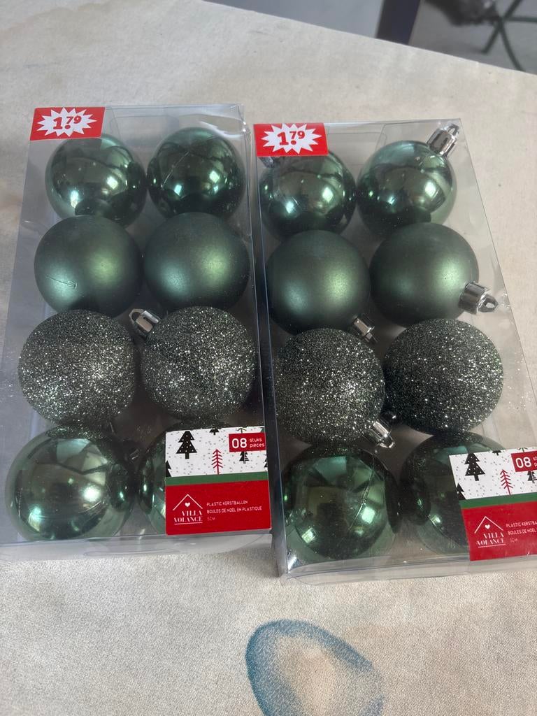 Kerstballen, Ophalen, Nieuw