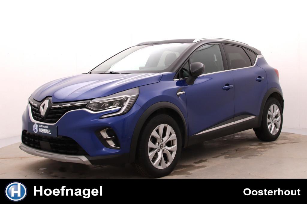 Renault Captur 1.3 TCe 155 Intens | Automaat | Cruise contro, Gebruikt, Zwart, 4 cilinders, Leder en Stof