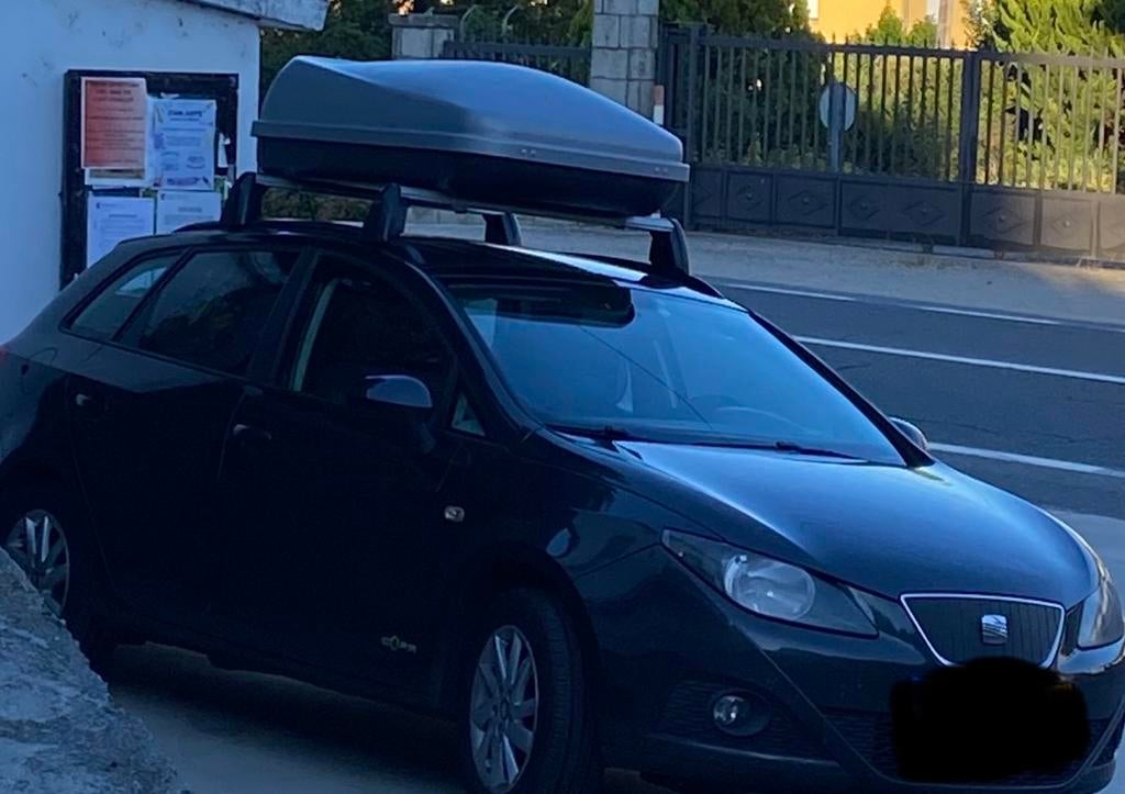 Dakkoffer Hapro Roady 350 Silver Grey, Auto diversen, Dakkoffers, Ophalen, Gebruikt