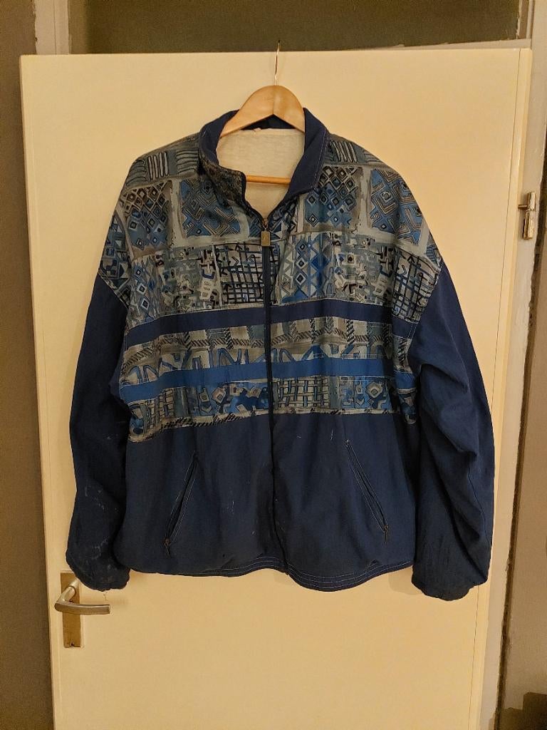 1 blauwe trainings jas  australian maat 54, Maat 52/54 (L), Blauw, Overige typen, Ophalen of Verzenden