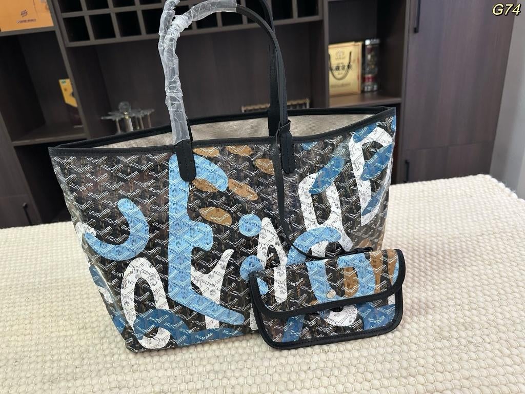 De nieuwe boodschappentas van Goyard., Verzenden, Nieuw, Zwart, Shopper