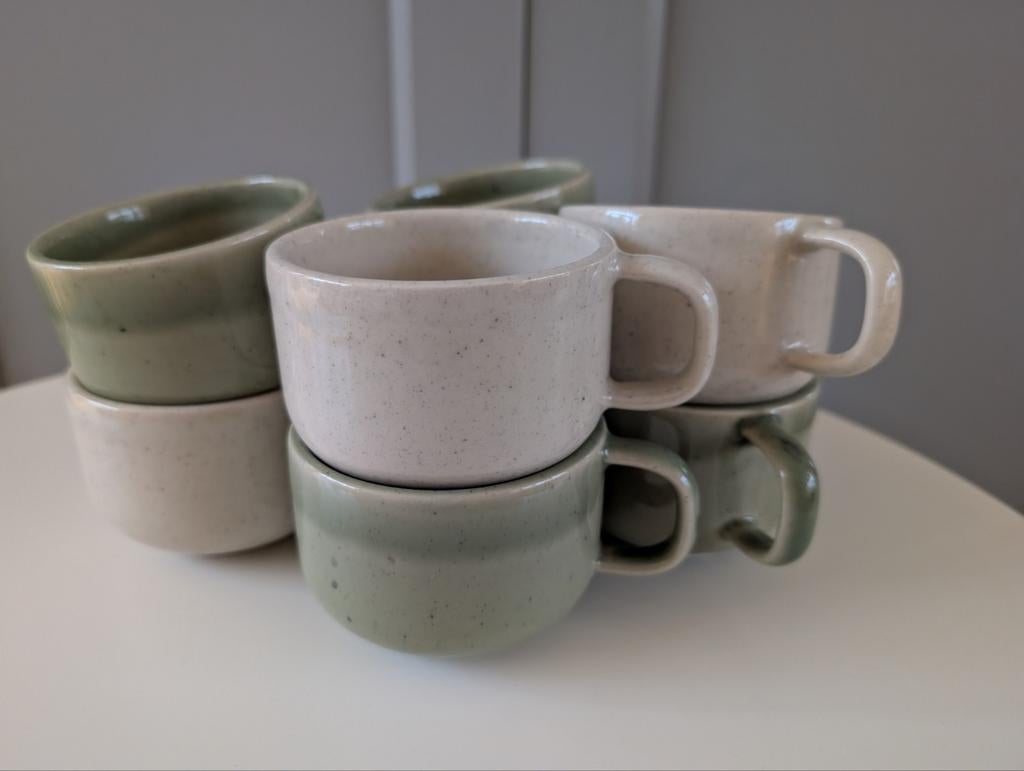 Salt & Pepper Blush koffiekopjes 22 cl, Huis en Inrichting, Ophalen of Verzenden, Overige stijlen, Kop(pen) en/of Schotel(s)