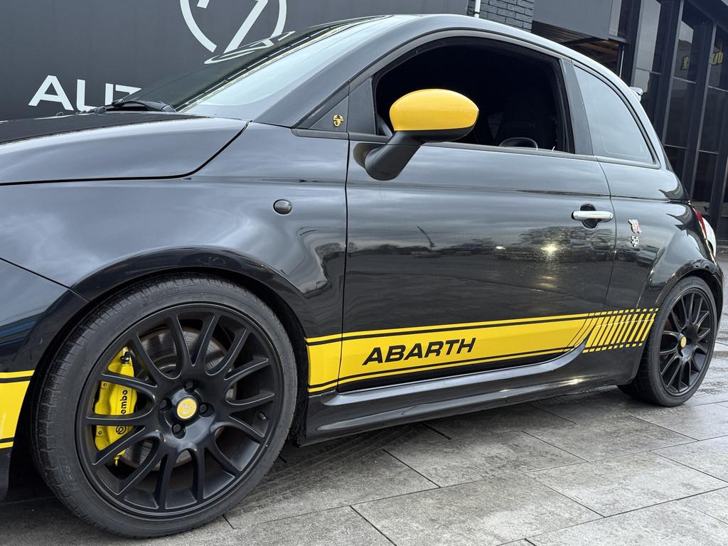Fiat 500 1.4 T-Jet Abarth 595 Pista SPECIALE (bj 2018), Voorwielaandrijving, Euro 6, 4 cilinders, Zwart