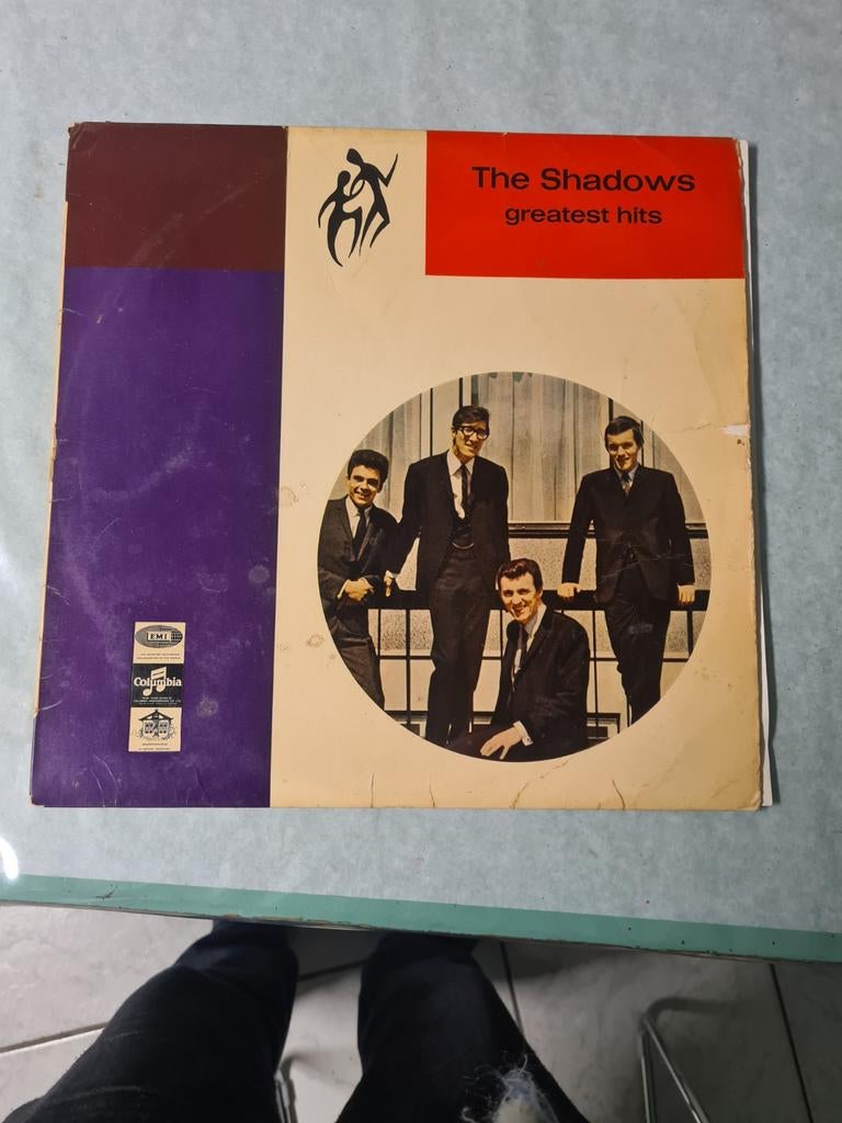 The Shadows Greatest Hits LP - Vintage Vinyl, Cd's en Dvd's, Vinyl | Pop, Ophalen, Gebruikt, 12 inch