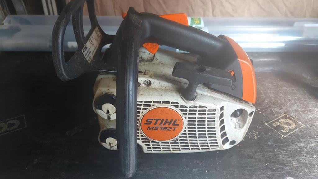 Stihl ms192t en hs45, Ophalen, Gebruikt
