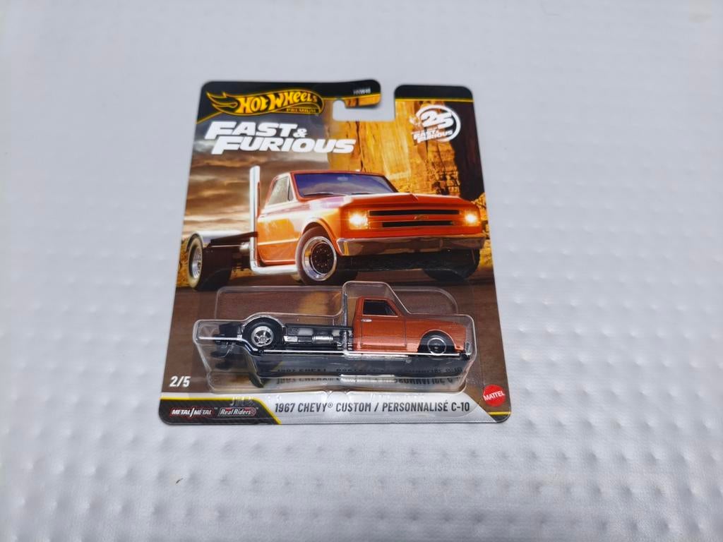 Hot Wheels Fast & Furious 1967 Chevy Custom C-10, Ophalen of Verzenden, Nieuw, Auto