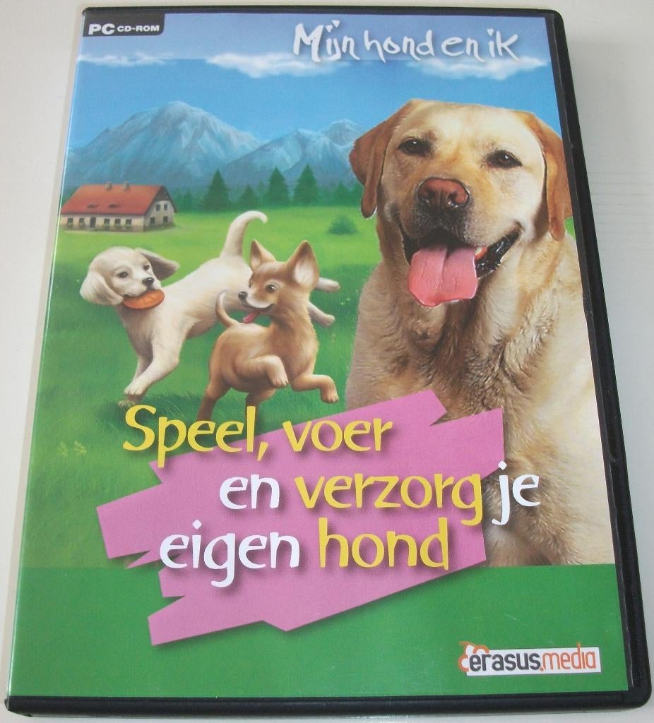 PC Game *** MIJN HOND EN IK *** Speel, voer en verzorg, 1 speler, Ophalen of Verzenden, Zo goed als nieuw, Vanaf 3 jaar