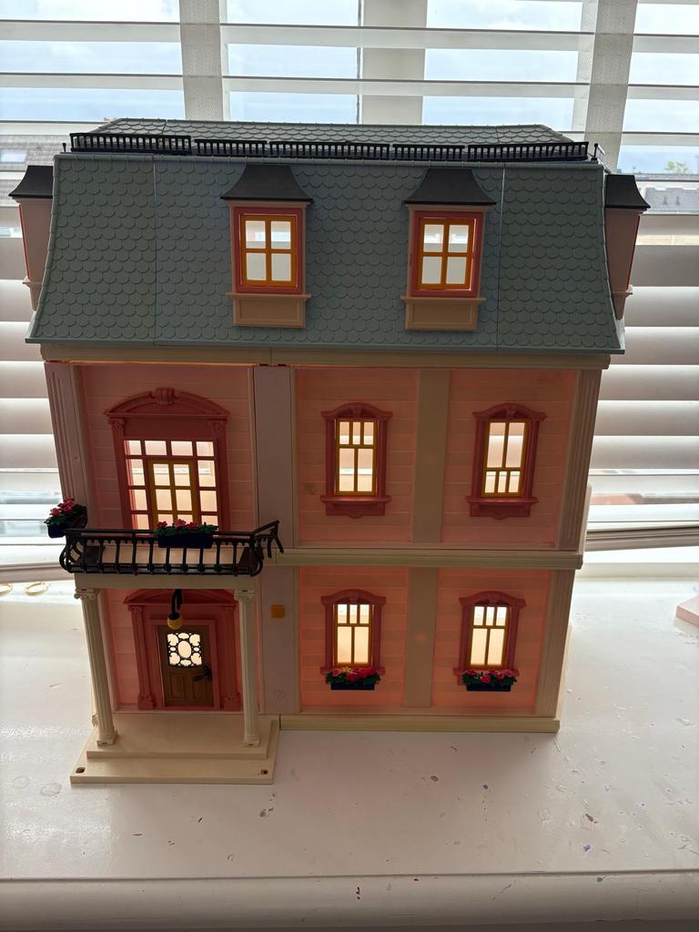 Playmobil huis met accessoires, Ophalen of Verzenden, Complete set