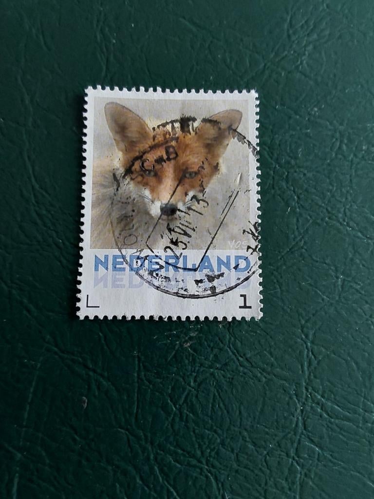 Nvph 3013-Aa-29 Vos. Zoogdieren. 2013 ( gestempeld), Postzegels en Munten, Postzegels | Nederland, Ophalen of Verzenden