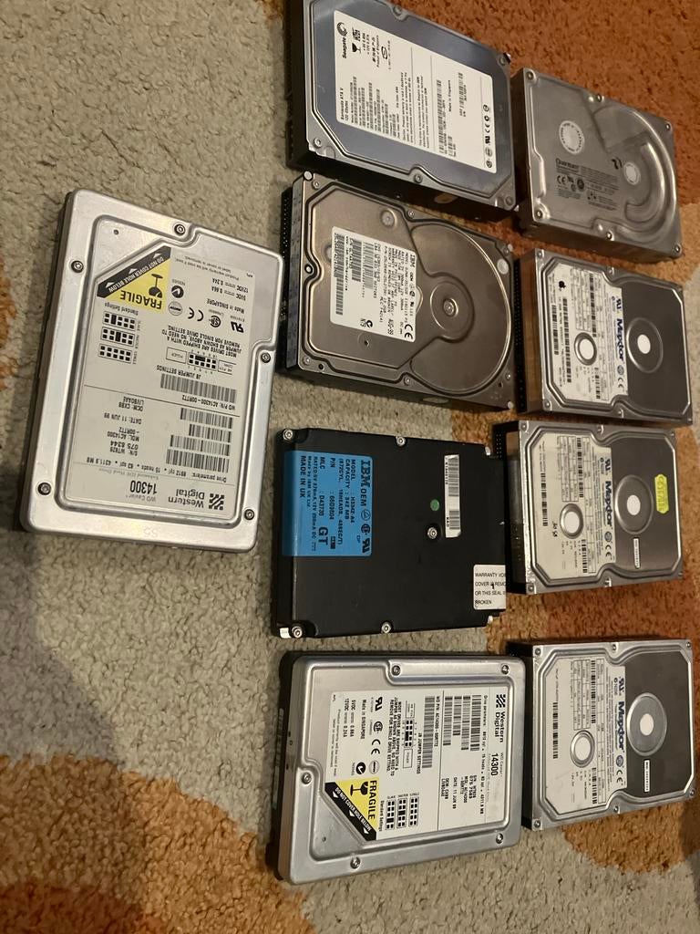 Oude IDE/PATA harde schijven, Intern, Gebruikt, HDD, Ophalen of Verzenden