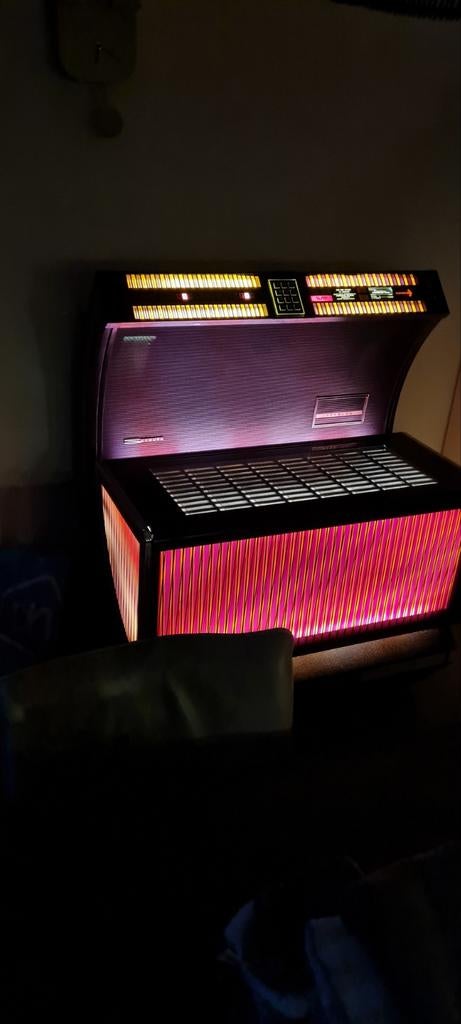 Mooie jukebox seeburg firestar speelt goed., Ophalen, Gebruikt, 1950 tot 1960, Seeburg
