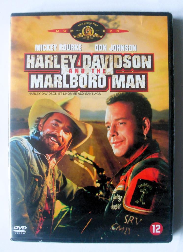 Harley Davidson & The Marlboro man (originele dvd) NIEUW !!!, Vanaf 12 jaar, Ophalen of Verzenden, Nieuw in verpakking, Actie