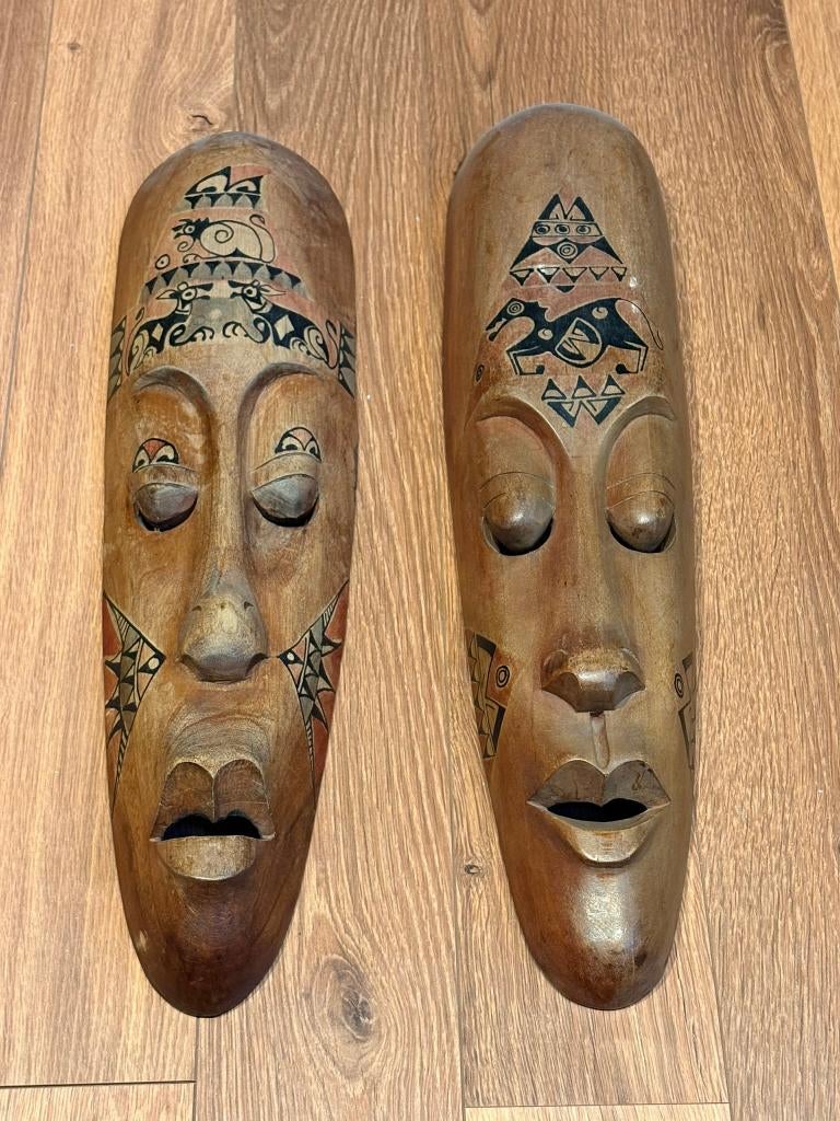 Afrikaanse Maskers, Ophalen of Verzenden