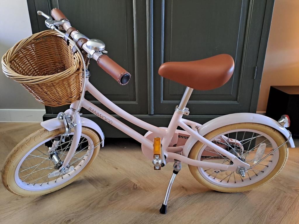 Leuke Banwood kinderfiets, Ophalen, Zijwieltjes, Banwood, Minder dan 16 inch