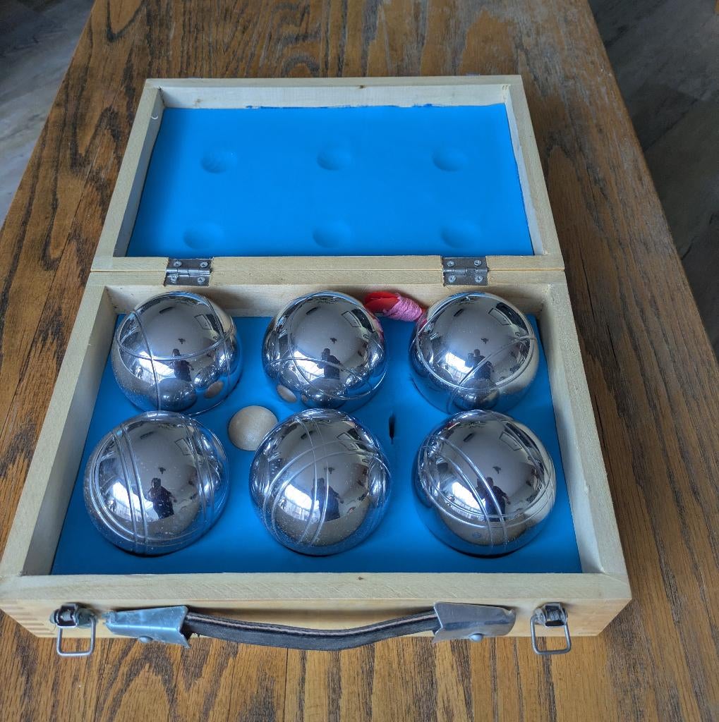 Jeu de boules (petanque) set, Ophalen, Zo goed als nieuw
