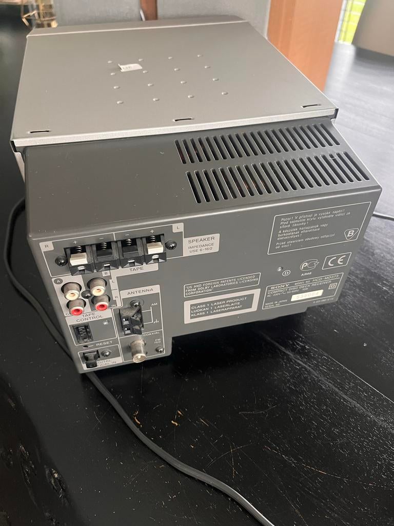 Sony Mini Hi-Fi Component System DHC-MD373 met speakers, Ophalen, Gebruikt, Microset, Sony