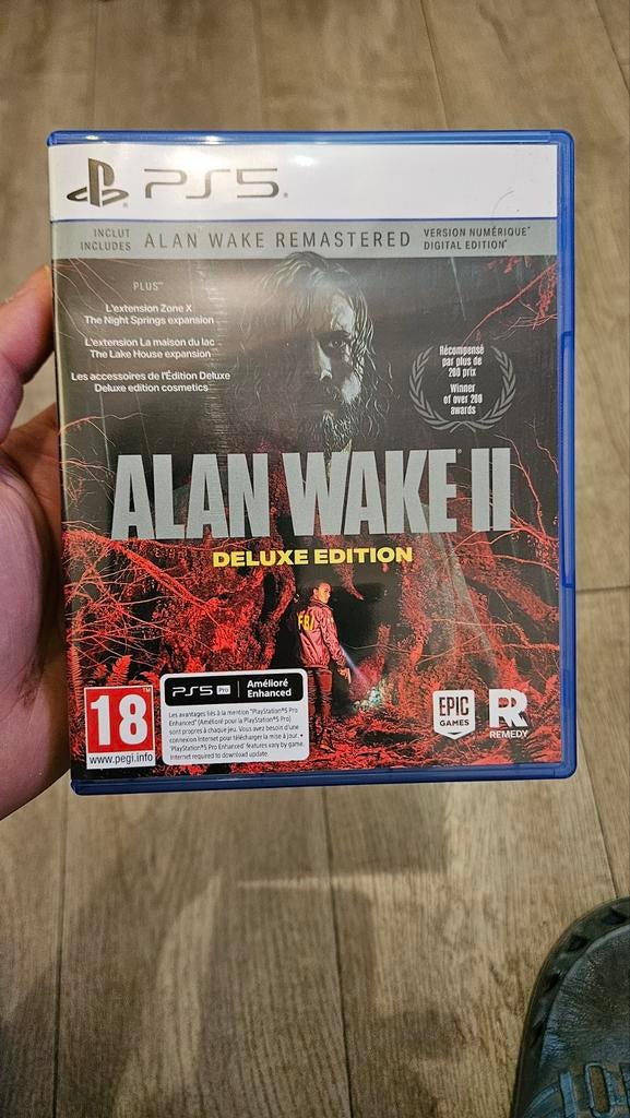 Alan Wake 2 PS5 DLC code al gebruikt, Spelcomputers en Games, Games | Sony PlayStation 5, Vanaf 18 jaar, Overige genres, 1 speler