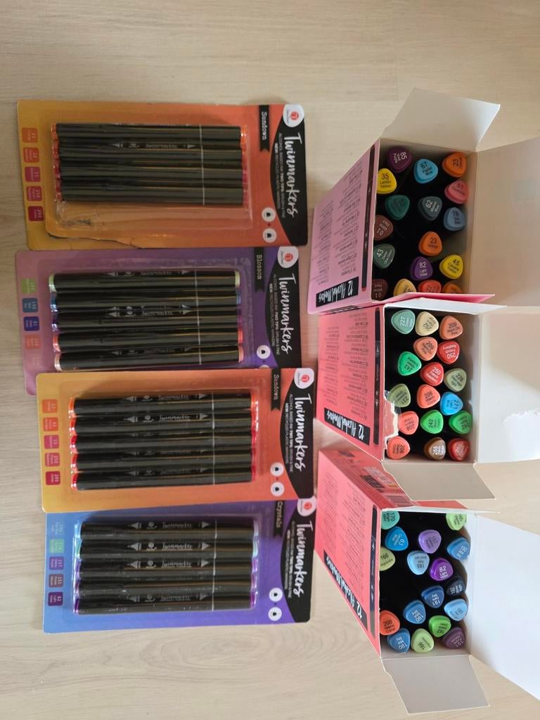 Decotime Alcoholmarkers - 70 stuks, nieuw!, Ophalen of Verzenden, Nieuw, Potlood of Stift