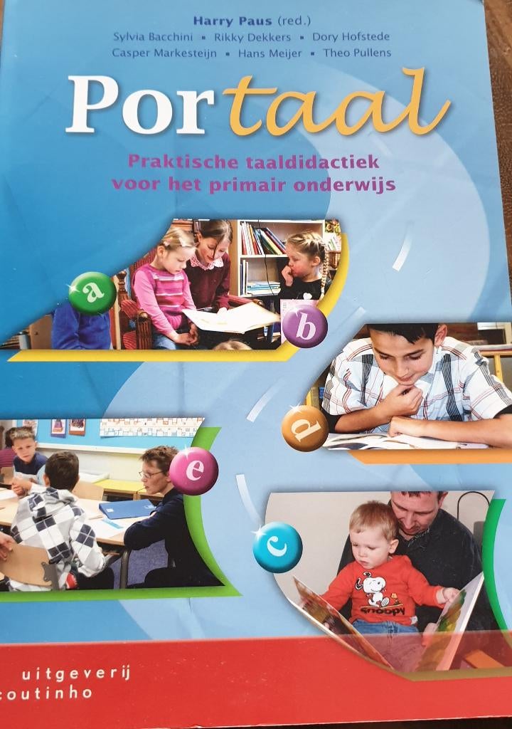 PO Taal onderwijs o.a. NT2 div.boeken: Portaal/Wat een taal!, Zo goed als nieuw, Adri van den Brand; Harry Paus, Alpha, HBO