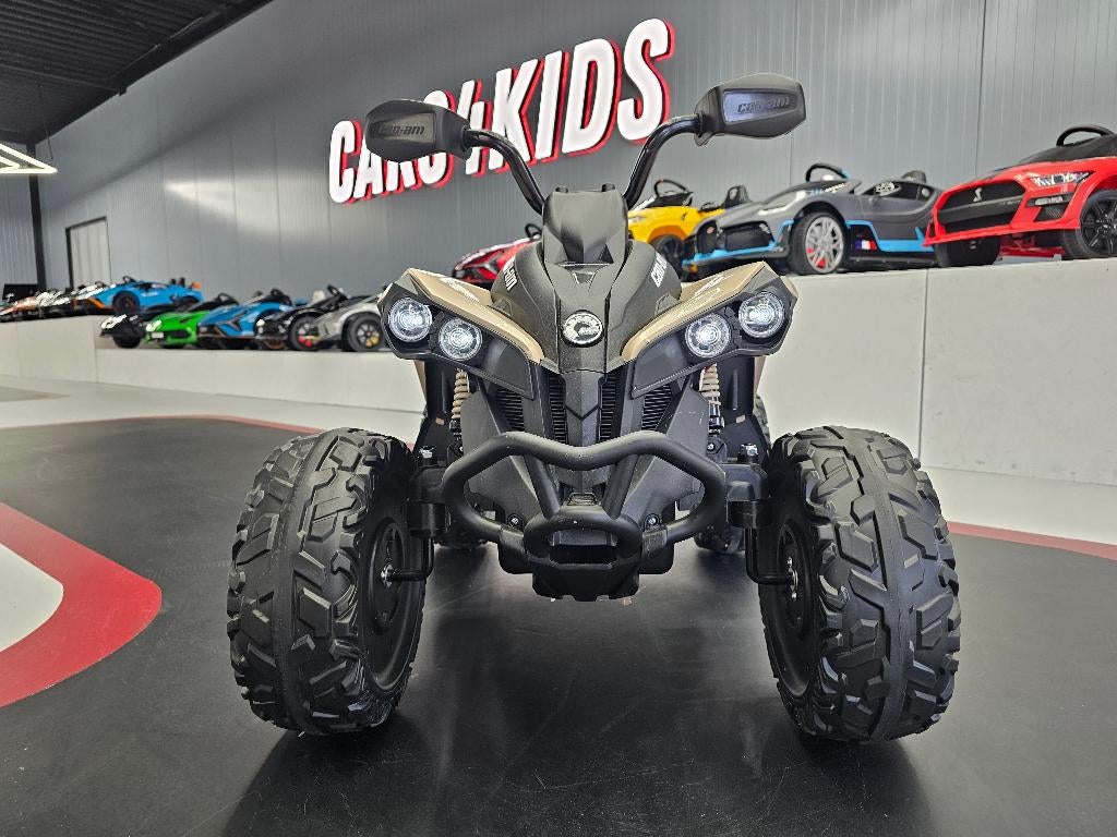 Kinder Quad Can Am - 24 volt - leren zit - rubberen banden, Ophalen of Verzenden, Nieuw