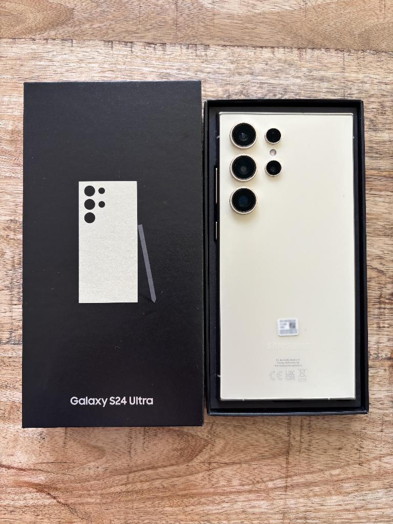 Samsung S24 Ultra 512GB Titanium Yellow - Zeer Nette Staat, Ophalen, Overige kleuren, Galaxy S24, Touchscreen