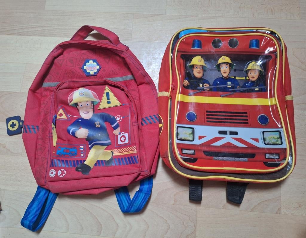 Brandweerman Sam 🚒 🎒 Rugtas Rugzak Schooltas Kinder Tasje, Sieraden, Tassen en Uiterlijk, Ophalen of Verzenden, Zo goed als nieuw