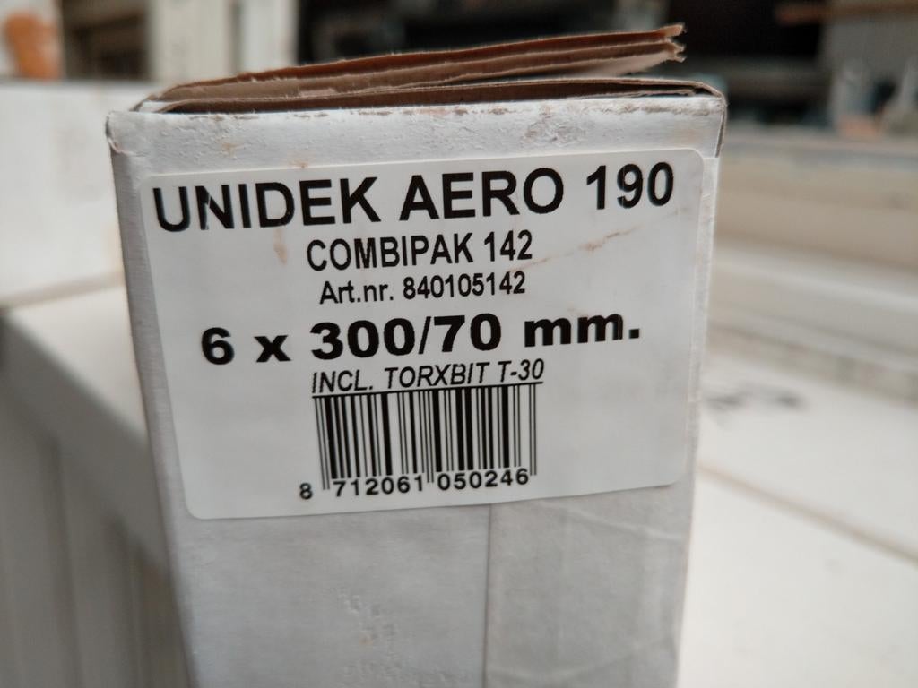 Partij unidek dak schroeven, Ophalen of Verzenden, Nieuw