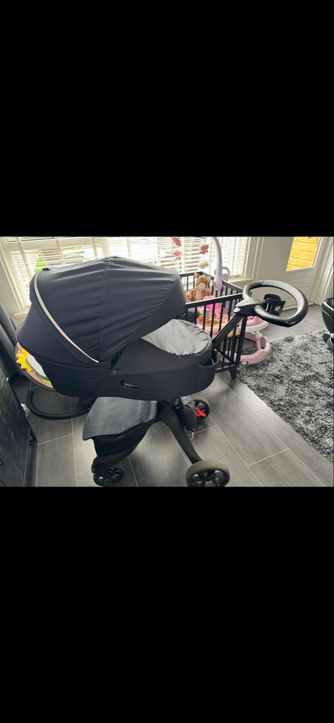 Stokke Xplory kinderwagen compleet met Maxi-Cosi en Isofix, Kinderen en Baby's, Kinderwagens en Combinaties, Overige merken, Gebruikt