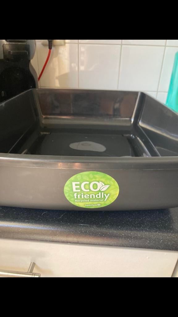 Te koop (kitten)kattenbak, Ophalen, Zo goed als nieuw, Open