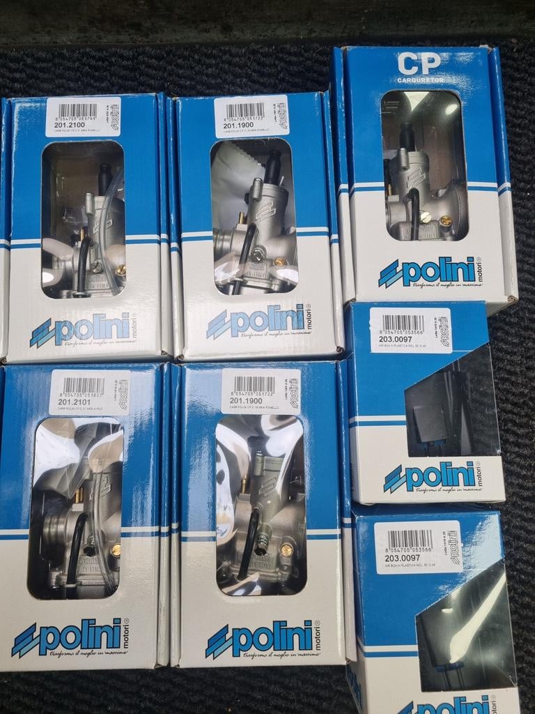 Diverse Carburateur polini nieuw !! € 95,-, Info@heimascooters.nl, Nieuw, Ophalen of Verzenden, Piaggo