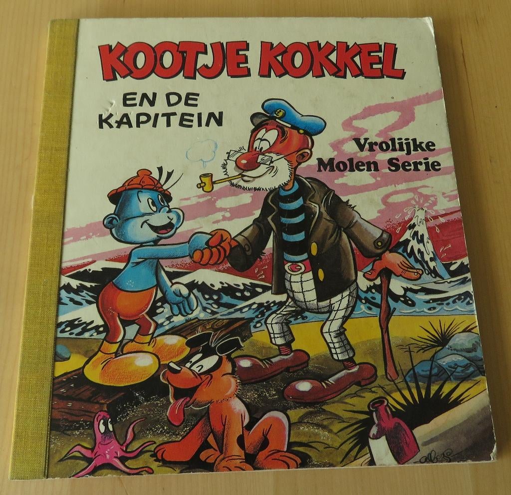 Kootje Kokkel en de Kapitein - Vrolijke Molen Serie -Vintage, Ophalen, Gelezen, Otto Veenhoven, Fictie algemeen