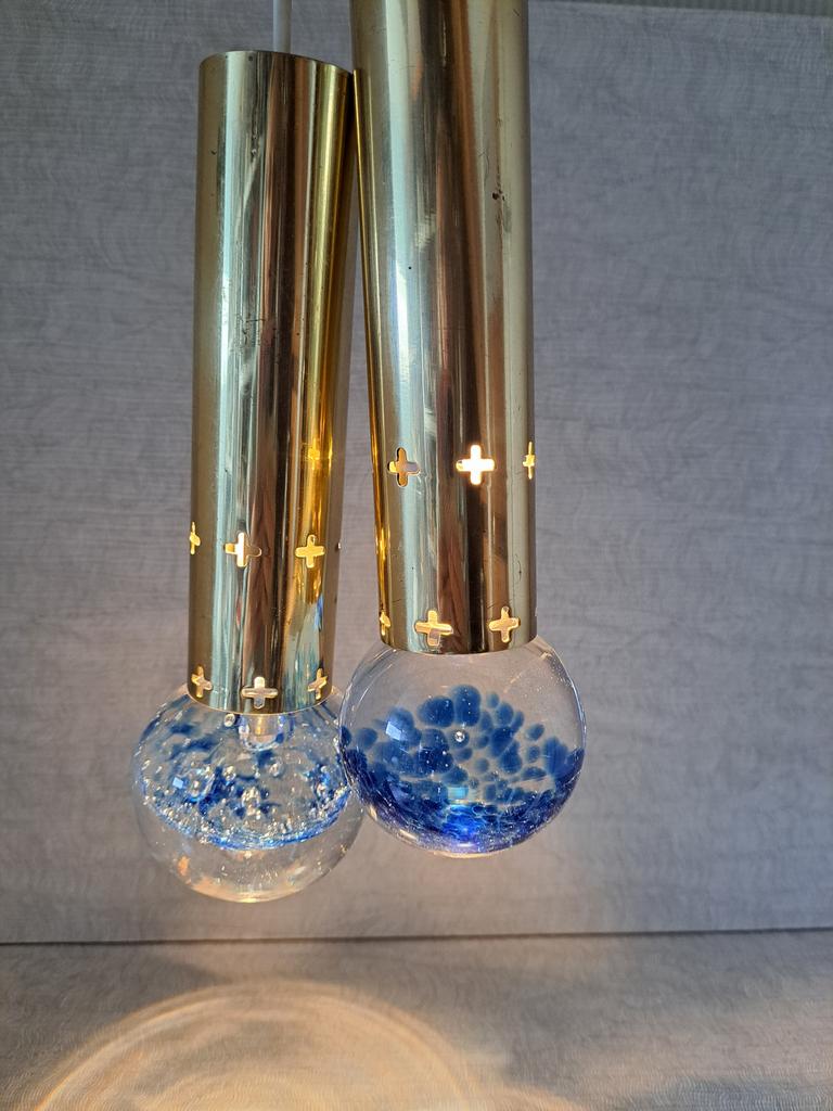 Vintage Ikea Kulan Lampen, Huis en Inrichting, Lampen | Hanglampen, Ophalen of Verzenden, Zo goed als nieuw, Glas, Minder dan 50 cm