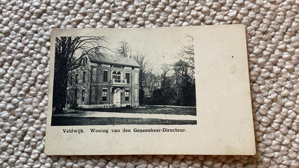 Ansichtkaart Veldwijk Ermelo Woning Geneesheer-Directeur1907, Ophalen of Verzenden, Voor 1920, Gelopen, Gelderland