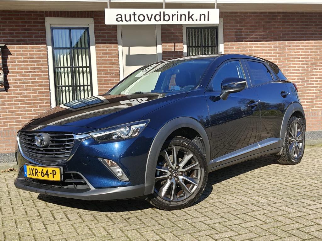 Mazda CX-3 2.0 SAG 120 GT-M, CAMERA / STOELVERWARMING / LED, Voorwielaandrijving, 1998 cc, Gebruikt, Euro 6