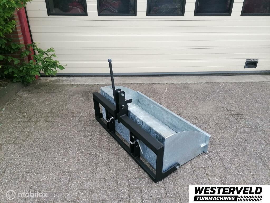 Nieuwe grondbak 120 cm t.b.v. mini tractoren