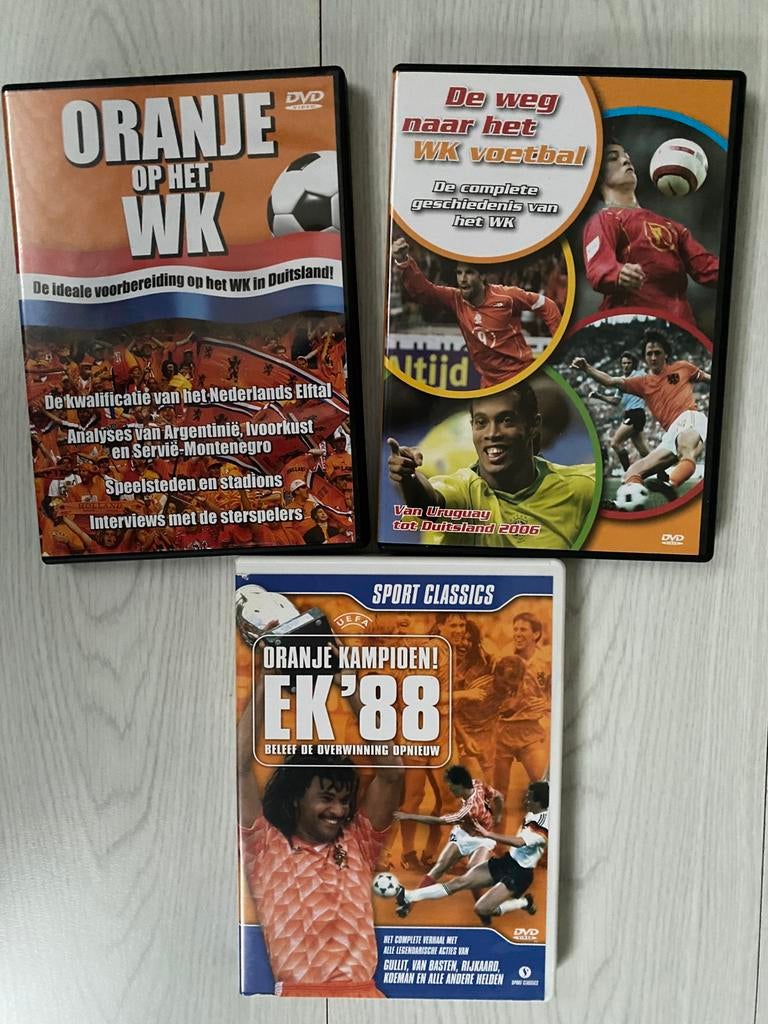 Dvd voetbal, Ophalen of Verzenden, Zo goed als nieuw