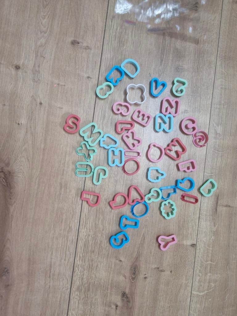 Diverse Bakvormpjes: Letters, Cijfers & Figuren, Ophalen of Verzenden, Gebruikt