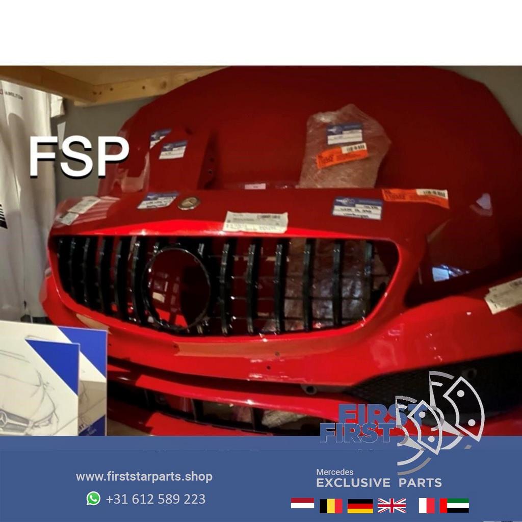 W176 FACELIFT AMG VOORKOP ROOD Mercedes A Klasse 2015-2018 F, Gebruikt, -, Voor, Ophalen of Verzenden