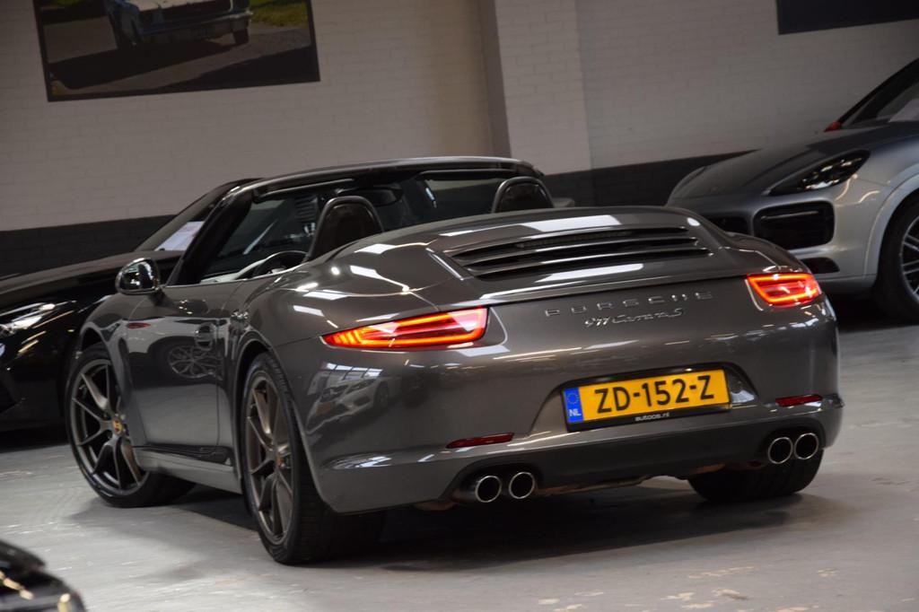 Porsche 911 Cabrio 991 3.8 Carrera S|Navi|Sport-Uitlaat|Deal, Automaat, Euro 5, Achterwielaandrijving, Gebruikt