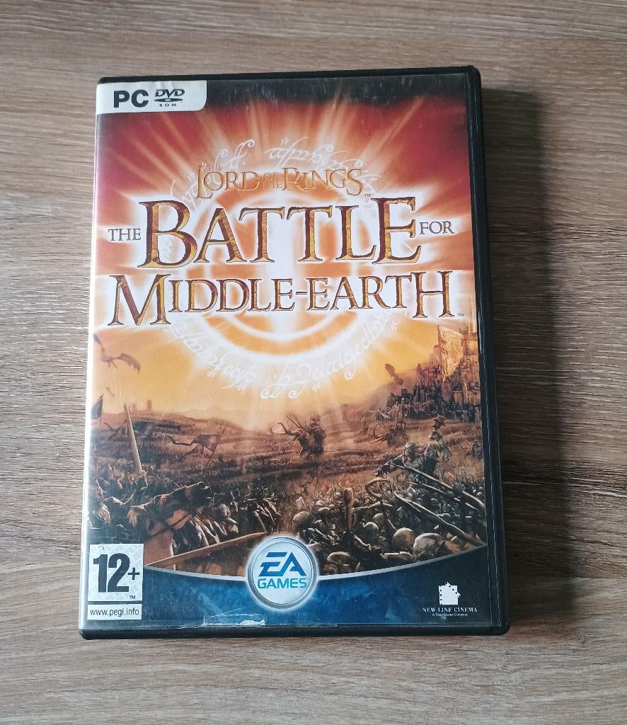 pc bfme battle for middle earth lotr the lord of the rings, Spelcomputers en Games, Games | Pc, Gebruikt, 1 speler, Ophalen of Verzenden